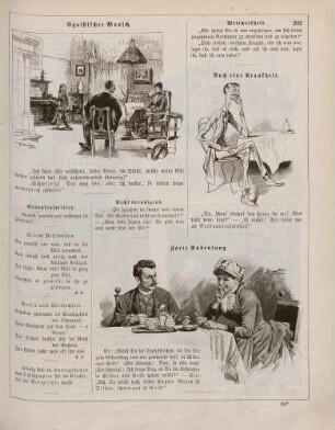 "Egoistischer Wunsch" "Auch eine Krankheit" "Zarte Andeutung"