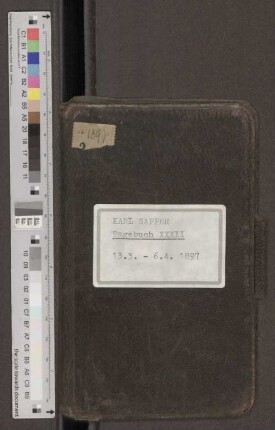 [Tagebuch XXXII]
