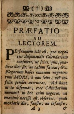 Calendarium Novum, Ad Bene Moriendum : Perquam Utile, Tabulae Breviarii Romani Respondens