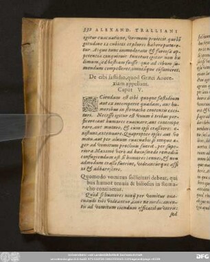 De cibi fastidio, quod Graeci Anorexiam appellant. Caput V.