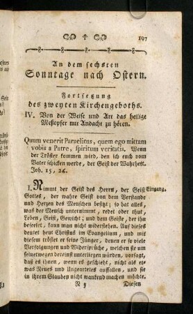 197-199, Vorspruch