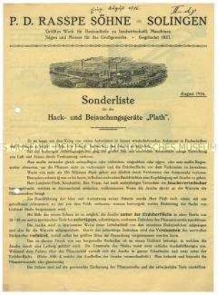 Hack- und Bejauchungsgeräte