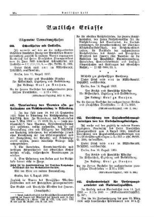 Beurlaubung von Beamten usw. zur Teilnahme am Reichsparteitag in Nürnberg : [Allgemeine Verwaltungssachen] ; [Amtliche Erlasse] ; [Amtlicher Teil]