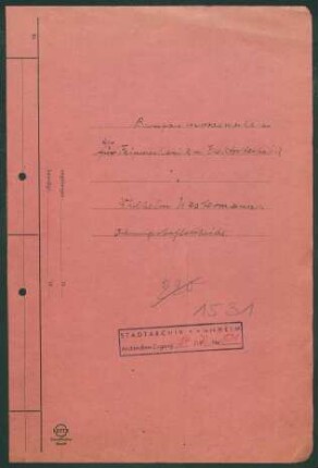 Wilhelm Westermann Kondensatorenfabrik, Mannheim, Wattstr. 6-10 - Klage gegen die Berufsgenossenschaft der Feinmechanik und Elektrotechnik, hier Ordnungsstrafbescheide
