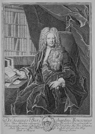 Bildnis Johann Burckhard Mencke