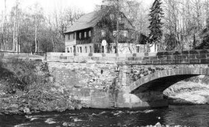 Mittelherwigsdorf-Scheibe. Ehem. Felsenmühle