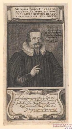 Josua Hager, Diakon bei St. Bartholomäus / Wöhrd