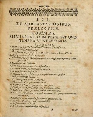 Tractatus De Subhastationibus : Ad Usum Practicum Utriusque Fori, Potissimum Saxonici, Directus, Et celebriorum Dicasteriorum Praeiudiciis illustratus