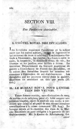 Section VIII. Des fondations charitables