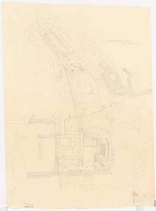 Schauspielhaus, Hannover Wettbewerb: Lageplan 1:1000