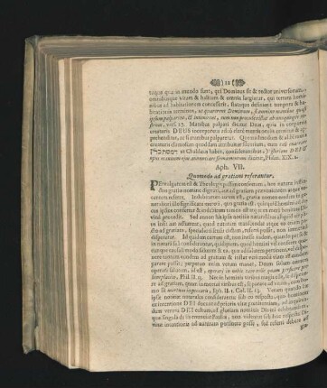 Aph. VII. Quomodo ad gratiam referantur.