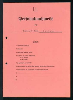 Personalnachweise