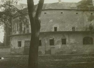 Schloss Baruth, Westseite