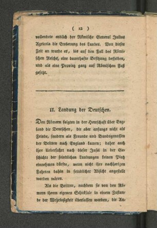 II. Landung der Deutschen.