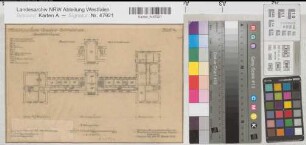 Arnsberg, Amtsgericht, Altbau, 2. Obergeschoss und Dachgeschoss