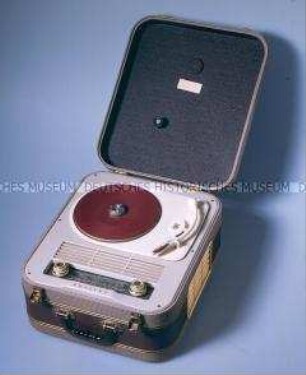 Radio-Phono-Kombination "HD 464 A" der Firma Philips, tragbar