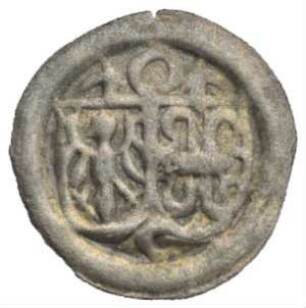 Fundmünze, Hohlpfennig, ohne Jahr (1499-1535)
