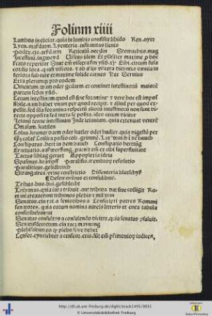 Desenioribus et consulibus