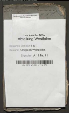 Anspruch des Kammerpräsidenten von Spiegel auf zwei Lehen zu Volkmarsen