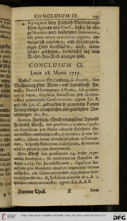 [Abschnitt 2 (Conclusum CI – Conclusum CC)]