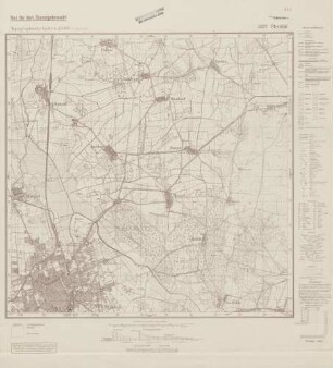 3337 Stendal, Topographische Karte 1:25000 (4cm - Karte)