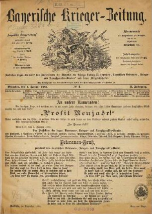 Bayerische Krieger-Zeitung. 2. 1886