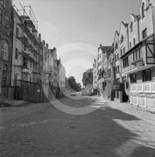 Straßenansicht ul. Kowalska (Schmiede-Straße) Elbing