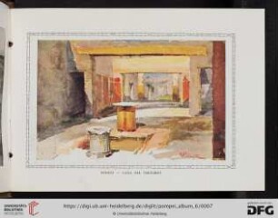 Pompei - Casa del Triclino