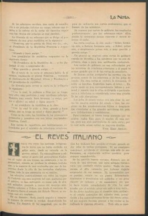 El reves italiano
