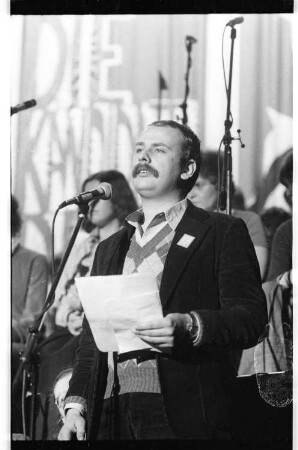 Kleinbildnegativ: Veranstaltung der SEW, Neue Welt, 1979