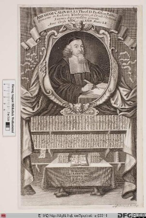 Bildnis Abraham Calovius (eig. Kalau)