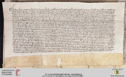 Text Vorderseite (Urk. Lehmann 329)