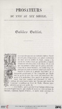 Galileo Galilei