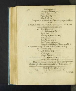 [Sectio XXI. - Sectio XXVIII.]