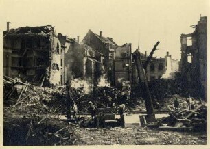 Zerstörungen Zweiter Weltkrieg - Luftangriff 2./3.09.1942. Kaiserallee