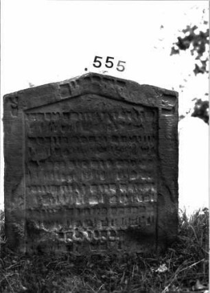 Grabstein 555