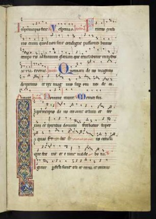 Zierinitiale: I(n principio deus creavit celum)