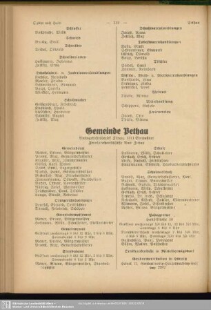Gemeinde Pethau