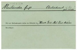 Mailänder, Ernst