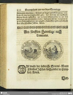 Am funfften Sonntage nach Trinitatis