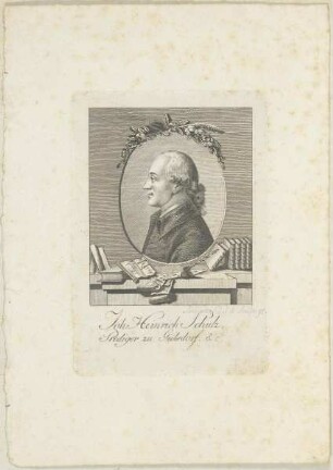 Bildnis des Joh. Heinrich Schulz