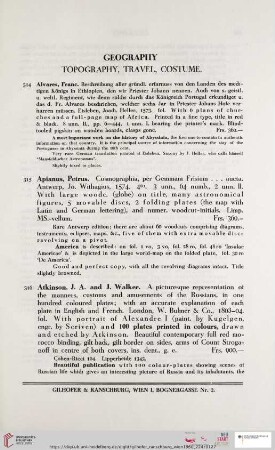Geography (Nr. 314 - 374)