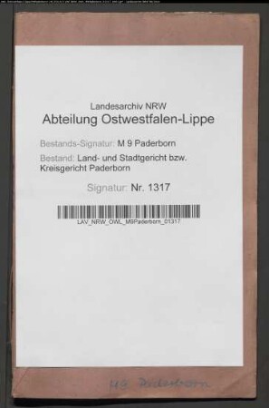 Erblasser: Schlicker, Louise: