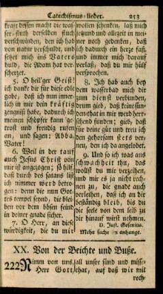XX. Von der Beichte und Buße