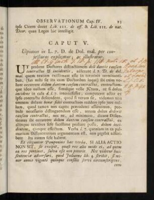 23-35, Caput V.-VIII.