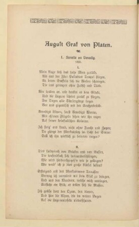 August Graf von Platen