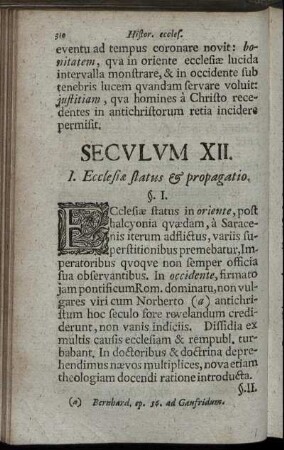 Seculum XII.