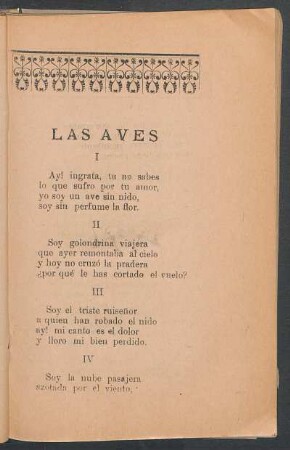 Las aves