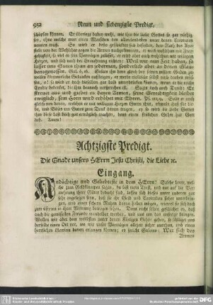Achtzigste Predigt