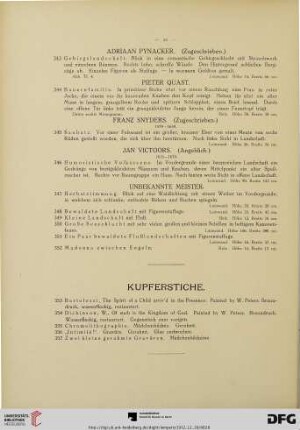 Kupferstiche (Nr. 353-357)